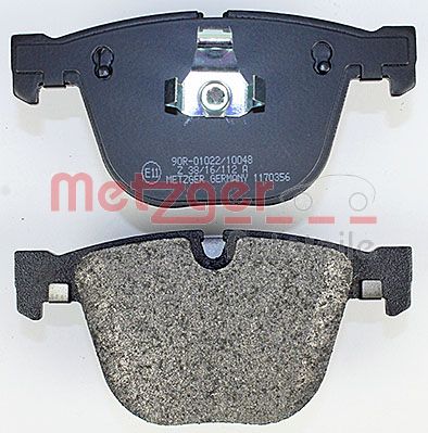 METZGER 1170356 GREENPARTS Bremsbelagsatz, Scheibenbremse